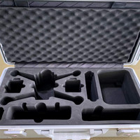 Magnifique étui portable en aluminium pour drone Parrot Bebop 2, étanche et antichoc, avec mousse personnalisable OEM/ODM pour un transport sécurisé