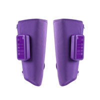 Großhandel 3-in-1 Kabelloser Luftkompressions-Beinmassagegerät mit Wärme und Vibration, Private Label, Wiederaufladbarer Wadenmassagegerät