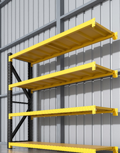 Estante de almacenamiento de metal de altura ajustable y unidades de estantería para taller de bricolaje y supermercado para organización - Product Image 4