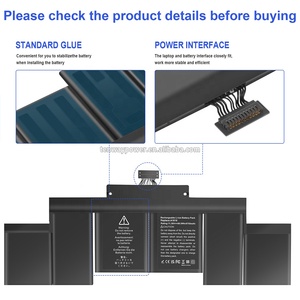 Batería de portátil A1494 A1618 para <span class=keywords><strong>MacBook</strong></span> <span class=keywords><strong>Pro</strong></span>, 15 pulgadas, <span class=keywords><strong>Retina</strong></span> A1398 (finales de 2013, mediados de 2014 y principios de <span class=keywords><strong>2015</strong></span>), compatible con ME29 - Product Image 6