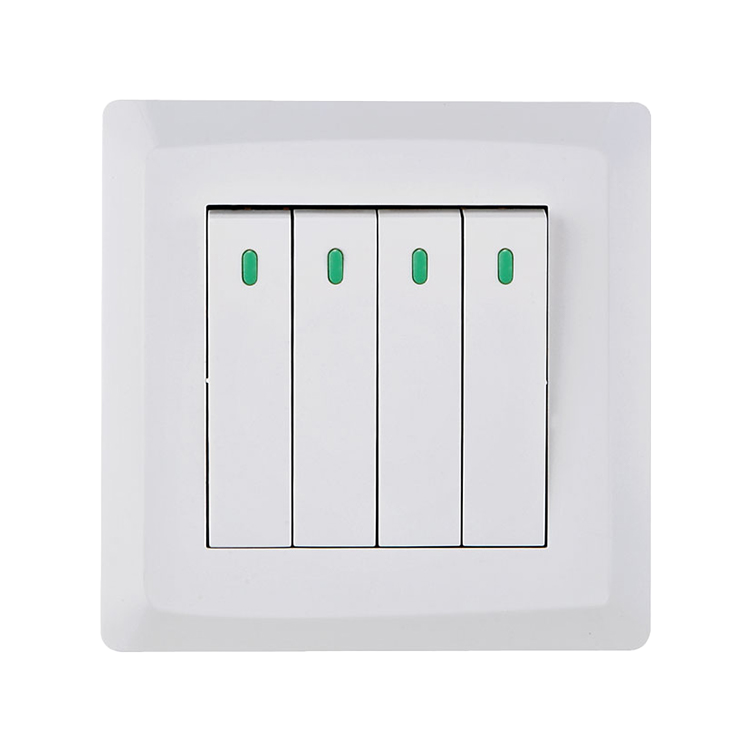 Factory Custom Popular Product Household Modern UK Standard Plug Living Room Indoor Wall TV Satellite Socket and Switch