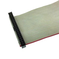 HCX HCX-FFC0011 40P 350mm FFC Cable Assembly IDC2.54 2*20P UL2651 28AWG PATA IDE Kabel Ekstensi Ribbon untuk Perangkat Elektronik