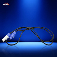 Câble d'extension Powercon 3 broches mâle-femelle pour éclairage de scène, projecteur mobile et projecteur PAR