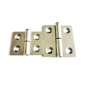 مفصلات نافذة مسطحة من الفولاذ المقاوم للصدأ 75*50 مع عملية ختم مخصصة للخدمة الشاقة - Product Image 3