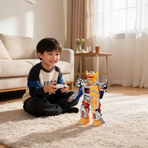 Giocattoli per bambini Puzzle educativi scuola <span class=keywords><strong>di</strong></span> scienza divertente gioco competitivo giocattoli 360 B/O <span class=keywords><strong>Robot</strong></span> elettrico giocattoli per bambini - Product Image 2