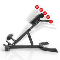 Banc de musculation pliable en gros, chaise romaine réglable, chaise de fitness multifonctionnelle