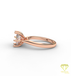 <b>Top</b> Quality Moissanite Engagement Ring for Elegant Bridal Jewelry Engagement Event and Special Moments Available For Sale - Product Image 3