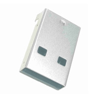 USB 2,0 4 pines macho Jack USB A macho conector AM 90 grados SMT SMD USB PCB conector enchufe negro