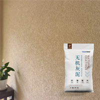 Peinture artistique inorganique à base minérale pour intérieur naturel, application facile, inodore, antibactérienne, pour bureaux, maçonnerie, villas