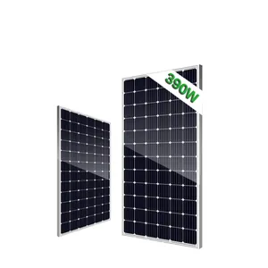 태양 전지 패널 톱콘 이얼굴 모노 하프 셀 PV 모듈 270w 280w 290w 300w 390w 블랙 n 형 태양 전지 패널 다결정 500w
