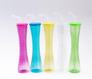 Gobelets jetables personnalisés de 500 ml pour boissons glacées, jus de fruits, slush et bubble tea, vente en gros - Product Image 2