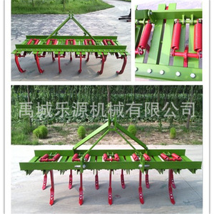 Farm <b>Cultivator</b> 4 Row Red Spring Protected Hanging Type For Tractor Use - Product Image 3