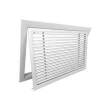Grilles de ventilation pour systèmes de climatisation HVAC, grille de retour d'air, diffuseur, grille de retour d'air à charnière