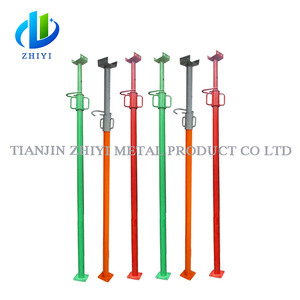 Регулируемые стальные опоры для строительных лесов, усиленные, оцинкованные, для строительных работ - Product Image 5