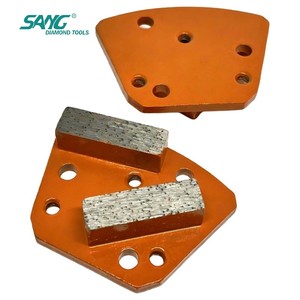 Bloc de meulage SANG à segment métallique, à liaison rapide, longue durée de vie, stable, pour <span class=keywords><strong>le</strong></span> traitement des surfaces de sol en béton - Product Image 1