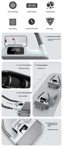 Roue abdominale 25 Nouveau modèle Fitness à domicile Exercice de mise en forme des muscles <span class=keywords><strong>abdominaux</strong></span> Rebond automatique 4 roues Unisexe Haute qualité - Product Image 6