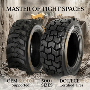 Neumático de Alta Calidad para Minicargadora 12-16.5 10-16.5, Patrón R-4 para Cargadora Bobcat, Venta al por Mayor de Fábrica de Neumáticos para Construcción Industrial - Product Image 3