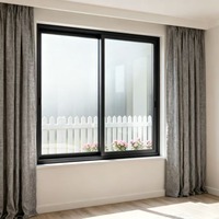 Grille anti-effraction en aluminium pour fenêtre coulissante, écoénergétique et durable pour immeubles résidentiels urbains et condos