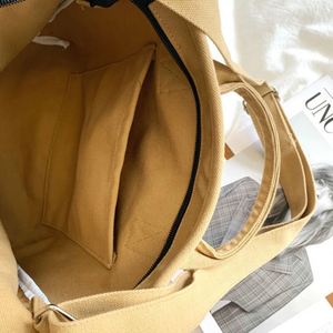 Bolso Bandolera de Lona Elegante y Sencillo con Logotipo Personalizado para Uso Diario, Oficina, Traslados, Estudiantes, Libros, Bolso Portátil - Product Image 2