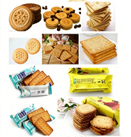 Ligne de production de machines à biscuits entièrement automatiques à capacité personnalisable, motifs personnalisables, biscuits à base de farine