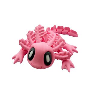Figuras de Salamandra Impresas en 3D, Lindas y Creativas, Modelos Articulados de Animales para Adornos - Product Image 1
