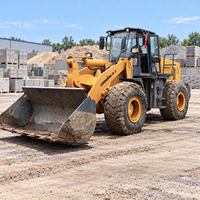 Lonking LG855N Bekas, Wheel Loader Depan dengan Boom Panjang dan Tinggi Angkat 4.5m untuk Penanganan Material di Lokasi