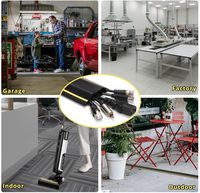 Couverture durable de plancher de PVC pour la protection de câble avec les bandes jaunes de joints de ligne