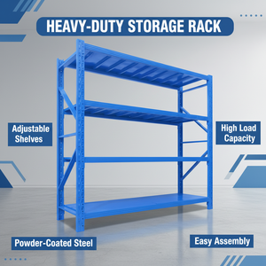 特注ヘビーデューティ2- 5層金属棚自己収納倉庫スチールラック積み重ね可能パレットラックHMウェアハウジング - Product Image 3