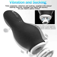 Männliche Masturbatoren für Männer Oralsex Doppel-Design Masturbationsbecher Männliche Sexmaschine