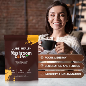 Café Instantáneo de Melena de León y Ganoderma de Alta Calidad, Ligero, Antioxidante, para Adultos, Marca Privada OEM, Café Energético - Product Image 4