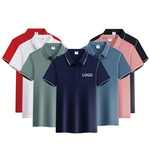 Polo de luxe personnalisé en gros, anti-boulochage, respirant, anti-humidité, coupe confortable, pour le travail et les loisirs - Product Image 1