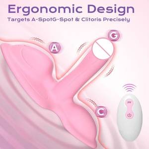 YPM Vibratore a Sella con Telecomando, 10 Modalità di Vibrazione, Stimolatore per Punto G, Clitoride, Anale e <span class=keywords><strong>Prostata</strong></span>, Portatile - Product Image 2