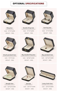 Caja de Joyería Autoarmable de Cartón Gris con Cierre Magnético y Forro de Esponja |   Empaque Personalizado con Logotipo para Anillos, Collares, Pendientes y Relojes - Product Image 6