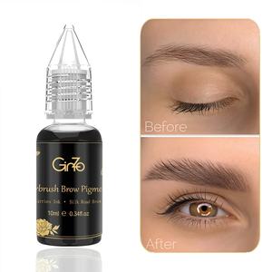 Kit de mejora de cejas rápido de 15 minutos a prueba de agua, espray de larga duración, tinta de tatuaje para cejas y pestañas, herramientas de maquillaje permanente - Product Image 1