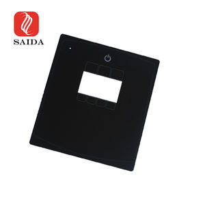Vidrio templado cuadrado de 3mm con borde negro para aplicaciones médicas - Product Image 3