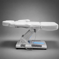 Table de massage électrique réglable à 3/4 moteurs pour soins du visage, spa, salon et traitement des cils