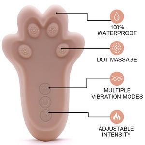 Vente en gros Portable Kitty Claw Design Chauffant Vibration Masseur électrique de lactation du sein - Product Image 5