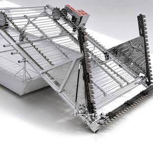 Pontoon Aquatic Harvester <strong>Boat</strong> For Reservoir Dam Lake Large Waterway Plant Cleaning 2m Cut - Product Image 5