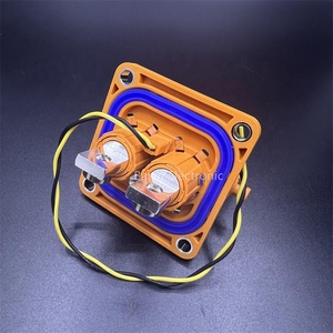 ST523000 Orange Color High Voltage HVIL <strong>8mm</strong> 2 Core Straight New Energy Vehicle Female <strong>Socket</strong> - Product Image 5