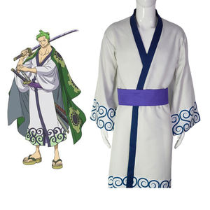 Disfraz de Anime de Zoro, 1 Pieza, para Cosplay, Fiestas, Anime Show, Comic <span class=keywords><strong>Con</strong></span>, <span class=keywords><strong>Kimono</strong></span> - Product Image 4