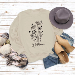 เสื้อสเวตเตอร์ผู้ชายไซส์ใหญ่พิมพ์ลายผีเสื้อ แขนยาว สไตล์ลำลอง ใส่ได้ทั้งฤดูใบไม้ร่วงและฤดูหนาว - Product Image 5
