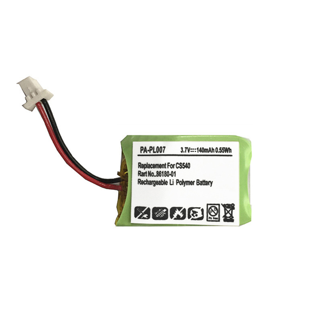 Swlpb Wireless Headset Battery for Plantronics CS540 Replacement Battery