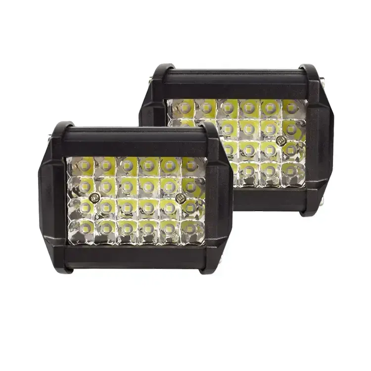 En çok satan 12V-24V LED ışıkları 72W su geçirmez IP67 araba monte LED farlar