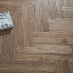 AVANTIMORA EN717-1 Parqué de Nogal Multicapa de 20 mm con Diseño Francés Elegante, Grado ABC, para Almacenamiento y Armarios - Product Image 1