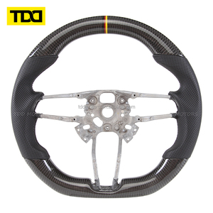 พวงมาลัยคาร์บอนไฟเบอร์แท้ TDD สำหรับ Porsche 911 718 918 Cayman Taycan 996 997 987 991 Panamera Macan Cayenne Cayman - Product Image 4