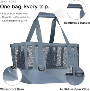 Sacs de bateau en maille de qualité marine à ouverture supérieure étanche et robustes pour l'extérieur, de la marque MISSION Boat Gear CASSI - Product Image 2