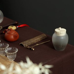 Handmade Jade Bamboo <b>Tea</b> Scoop <b>Set</b> for <b>Tea</b> Ceremony Performances for Women and Children - Factory Direct Sales - Zhejiang - Product Image 4