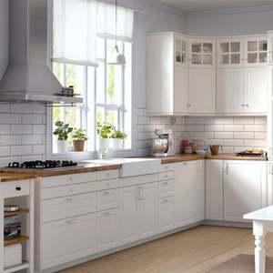 ตู้ครัวประกอบเองทันสมัยพร้อมแผงไม้โอ๊ควัสดุ MDF ดีไซน์ทันสมัย - Product Image 2