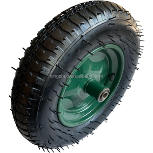 ล้อยาง13นิ้ว350-8 400-8 400-10ล้อยางล้อรถเข็นเติมลม - Product Image 2