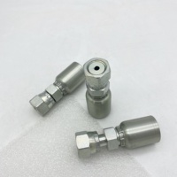 Raccord hydraulique monobloc à joint plat ORFS 24211, connecteur de tuyau hydraulique femelle ORFS, raccord rapide pour tuyau, raccords hydrauliques réutilisables 24211